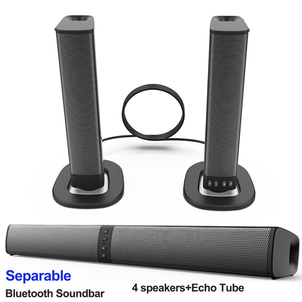 Audio And Music Separate - قضيب صوتي قابل للفصل للتلفزيون مع