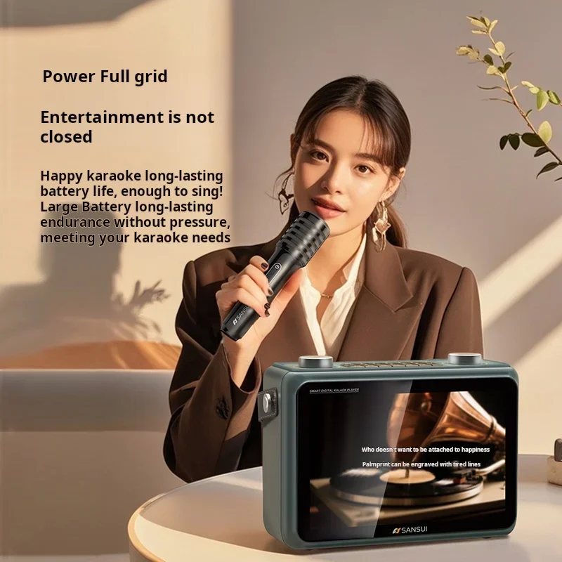 SANSUI K115 شاشة LED 10.1 بوصة - مراجعة Audio Music Lyrics وسعره