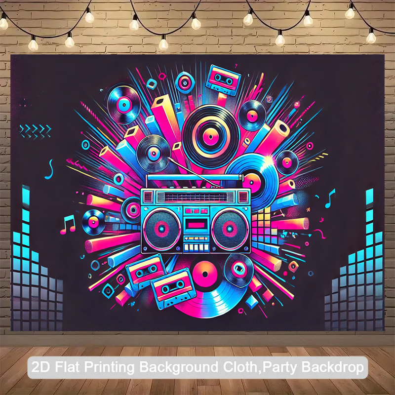 منتج مسطح ثنائي الأبعاد، قطعة  - مراجعة Audio Music Background وسعره