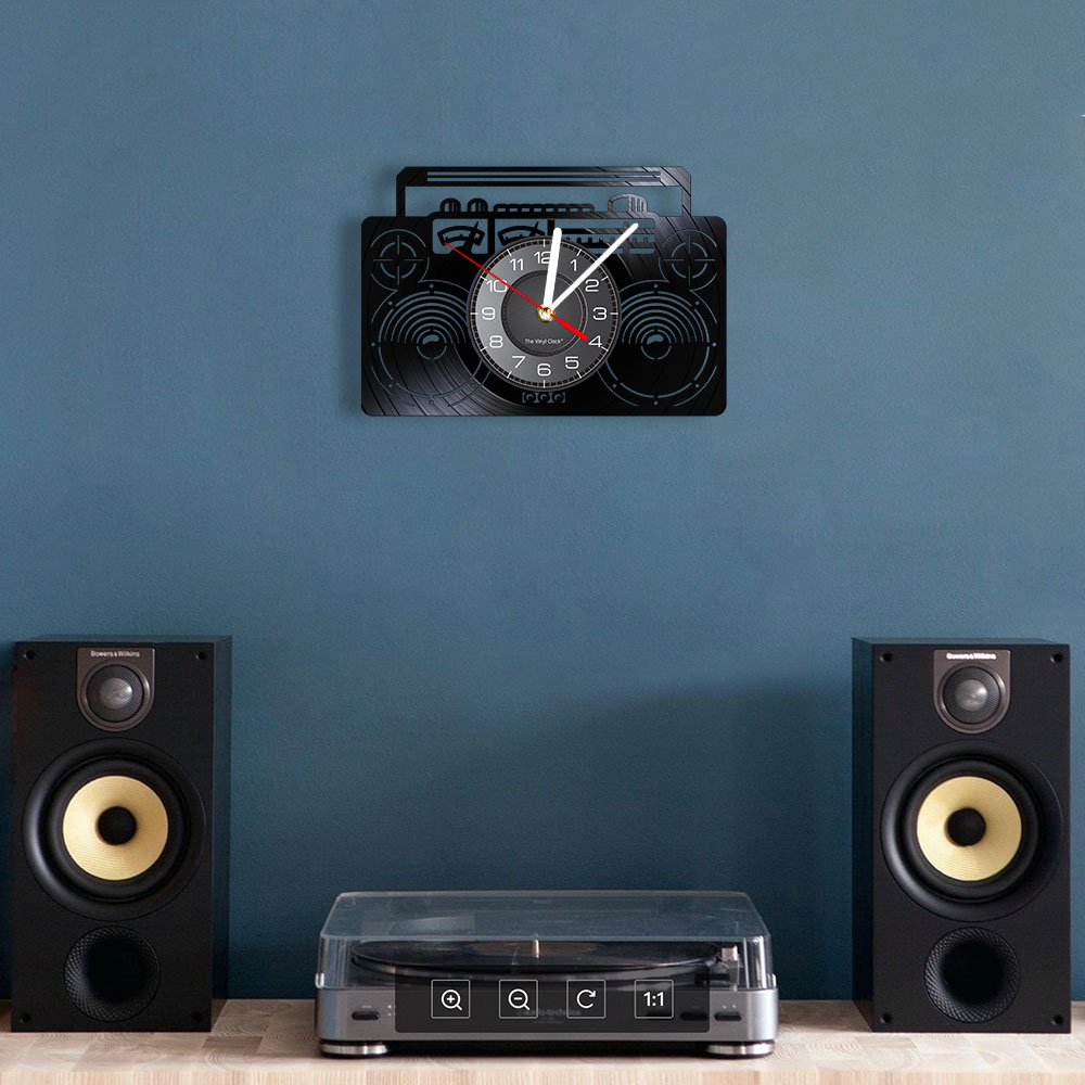 Boombox راديو الفينيل LP سجل س - مراجعة Audio And Music Separate وسعره