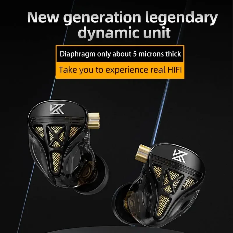 سماعات أذن KZ DQS 1DD HiFi IEM - مراجعة Audio Music Game وسعره