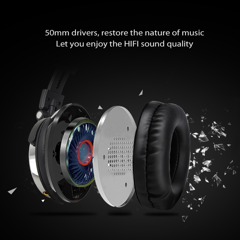 Oneodio فوق الأذن سماعات Hifi  - مراجعة Audio Music Game وسعره