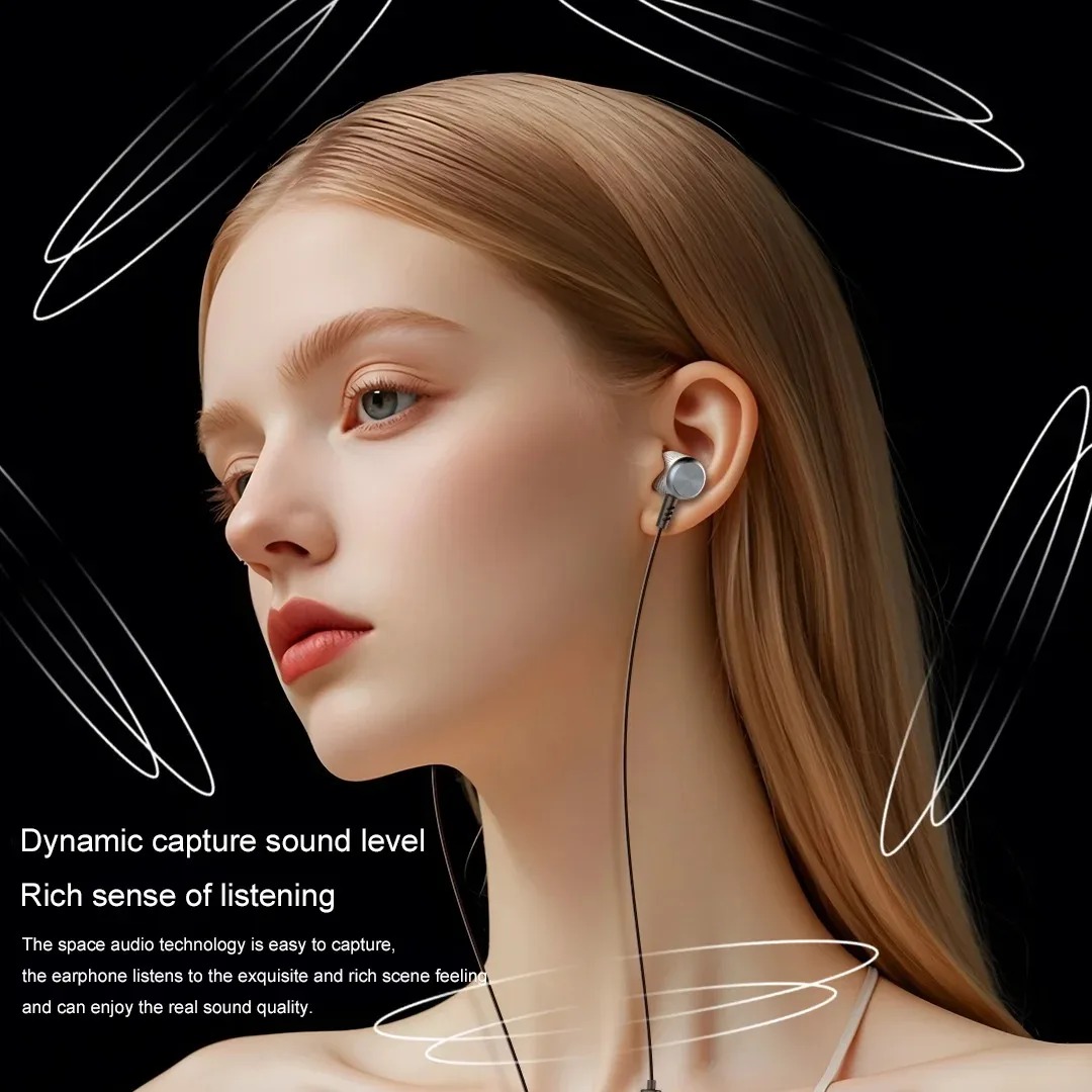 سماعات أذن سلكية بمنفذ Type C  - مراجعة Audio Music Game وسعره