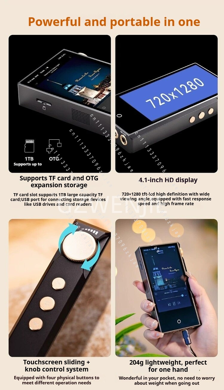 مشغل MP3 محمول N3Ultra HiFi مع - مراجعة Audio Youtube Music Free وسعره